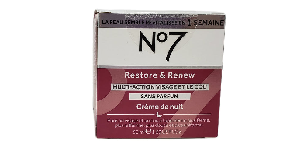 No. 7 cream texture close-up showing rich, non-greasy absorbent consistency