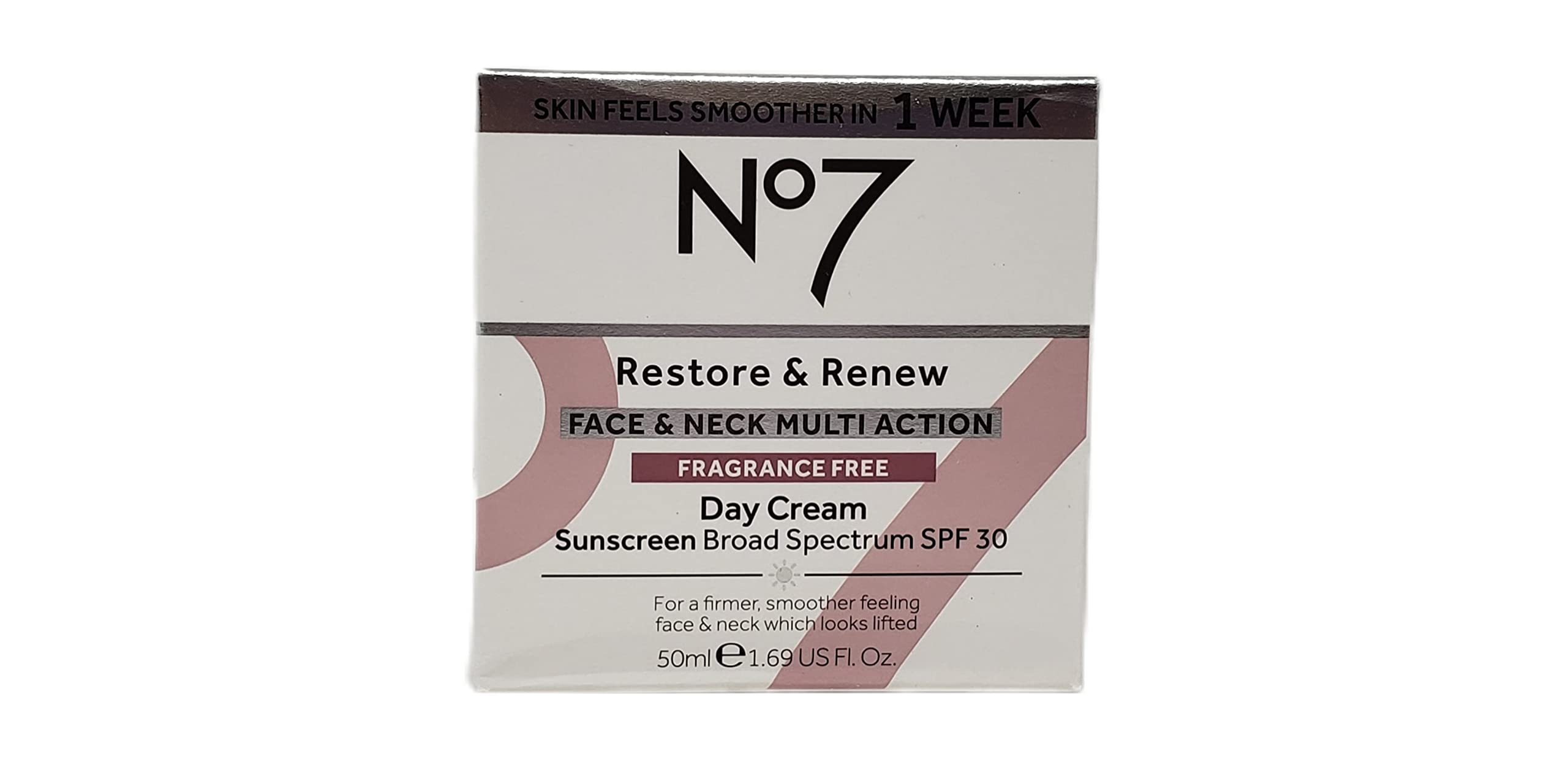No. 7 no-restore-renew night cream jar for firmer skin while you sleep