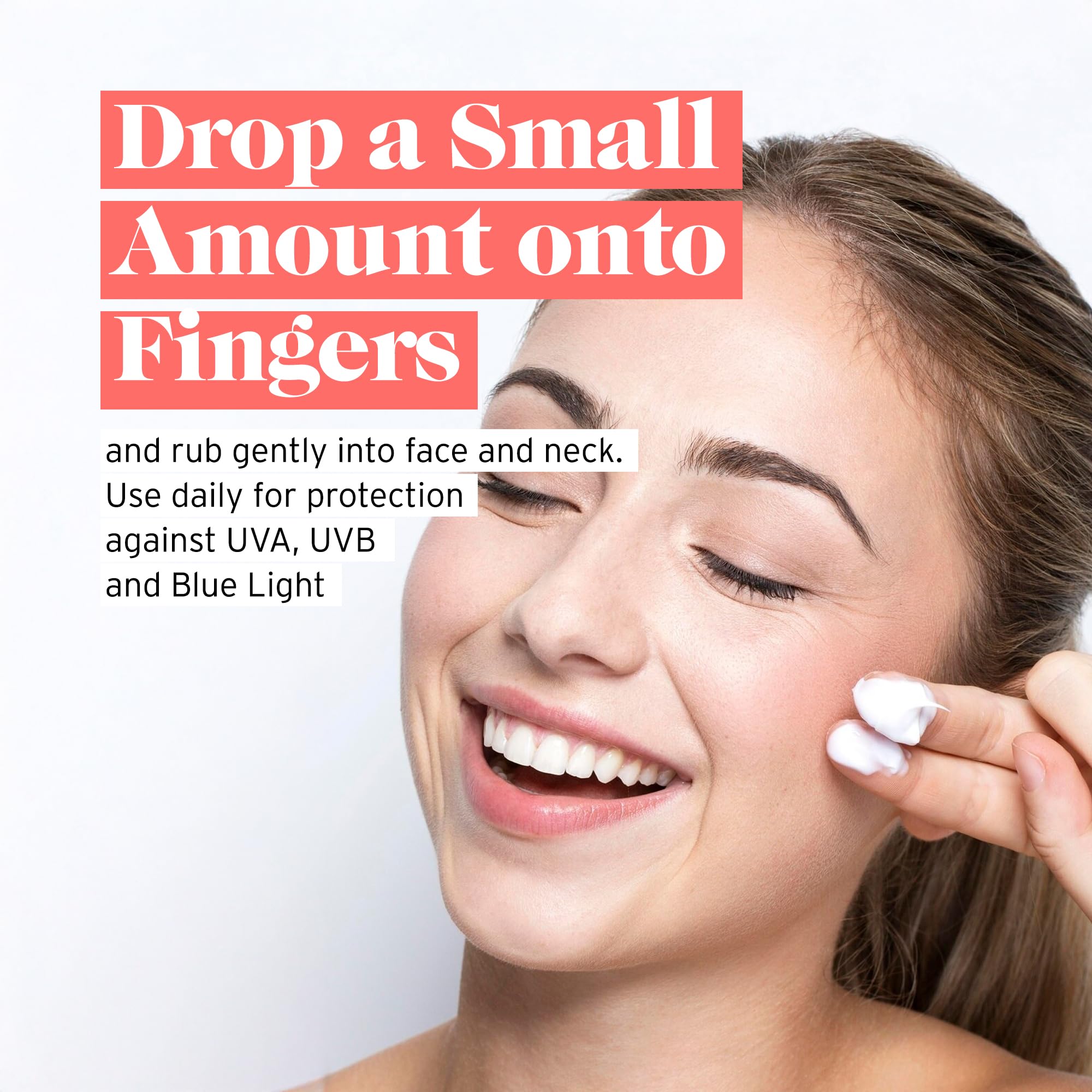 No B S Moisturizer SPF 20 under makeup provides a smooth, reliable base