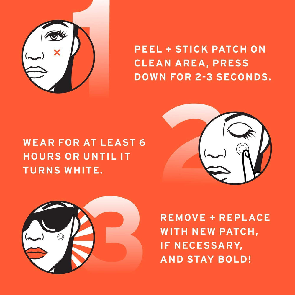 No Bad Stuff calamine soothing patch emphasizes calming irritation.
