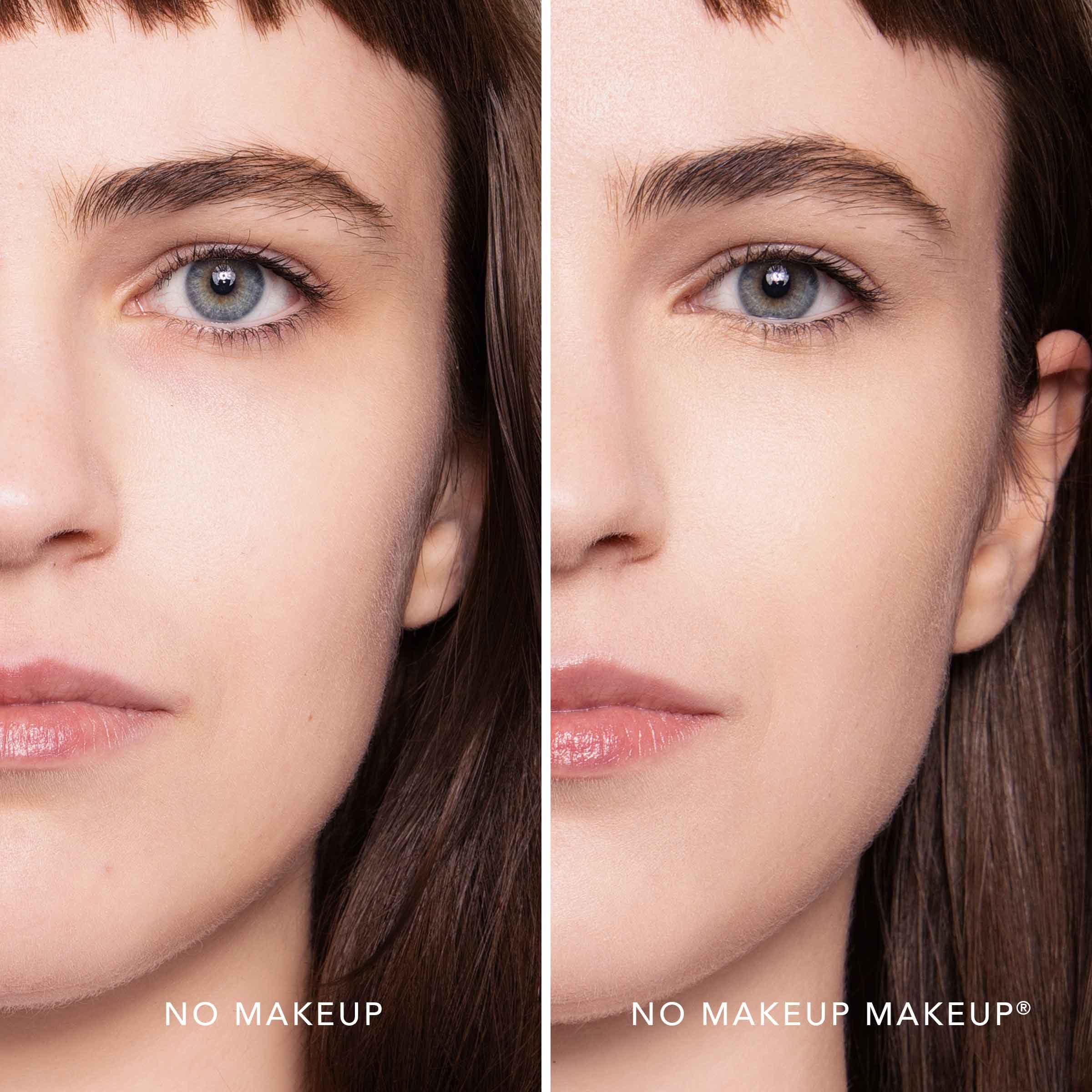 No Makeup Makeup Foundation Porcelain swatch shows a very fair neutral ivory match.