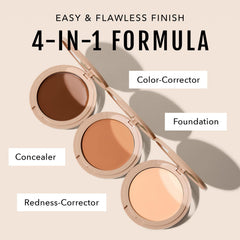 No Makeup Makeup Foundation brush in use for even, light coverage