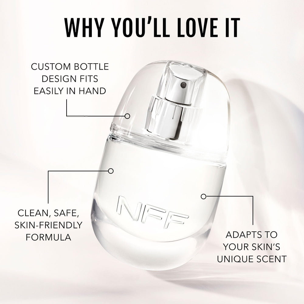 No Makeup Makeup Sheer Jasmine base note close-up aroma depth.