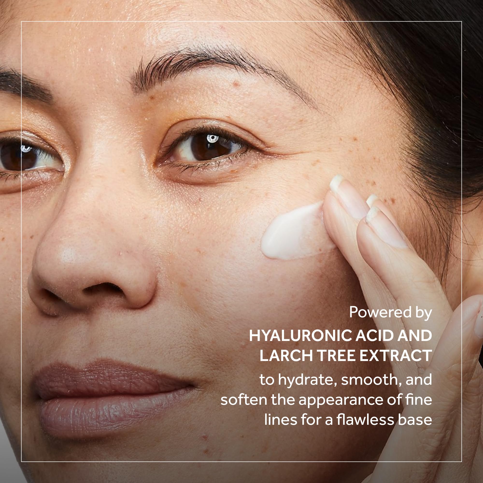 No7 Airbrush Away Primer pore-smoothing effect on skin close-up.