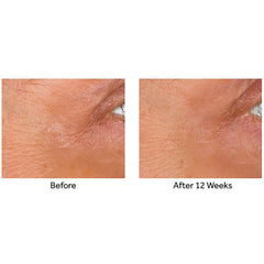 No7 Collagen Peptide Serum texture swirl indicating rich hydration for all skin types.