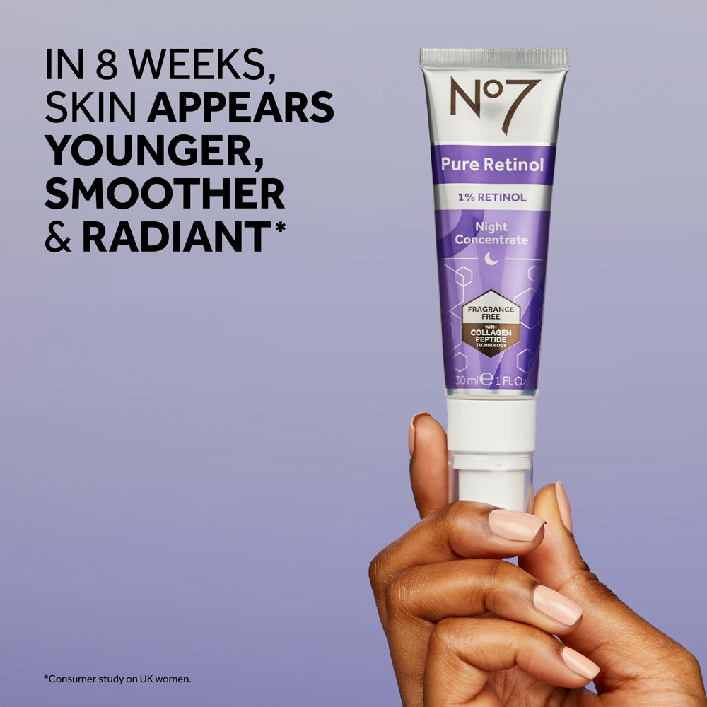 Illustration of No7 collagen peptides technology for firming effect
