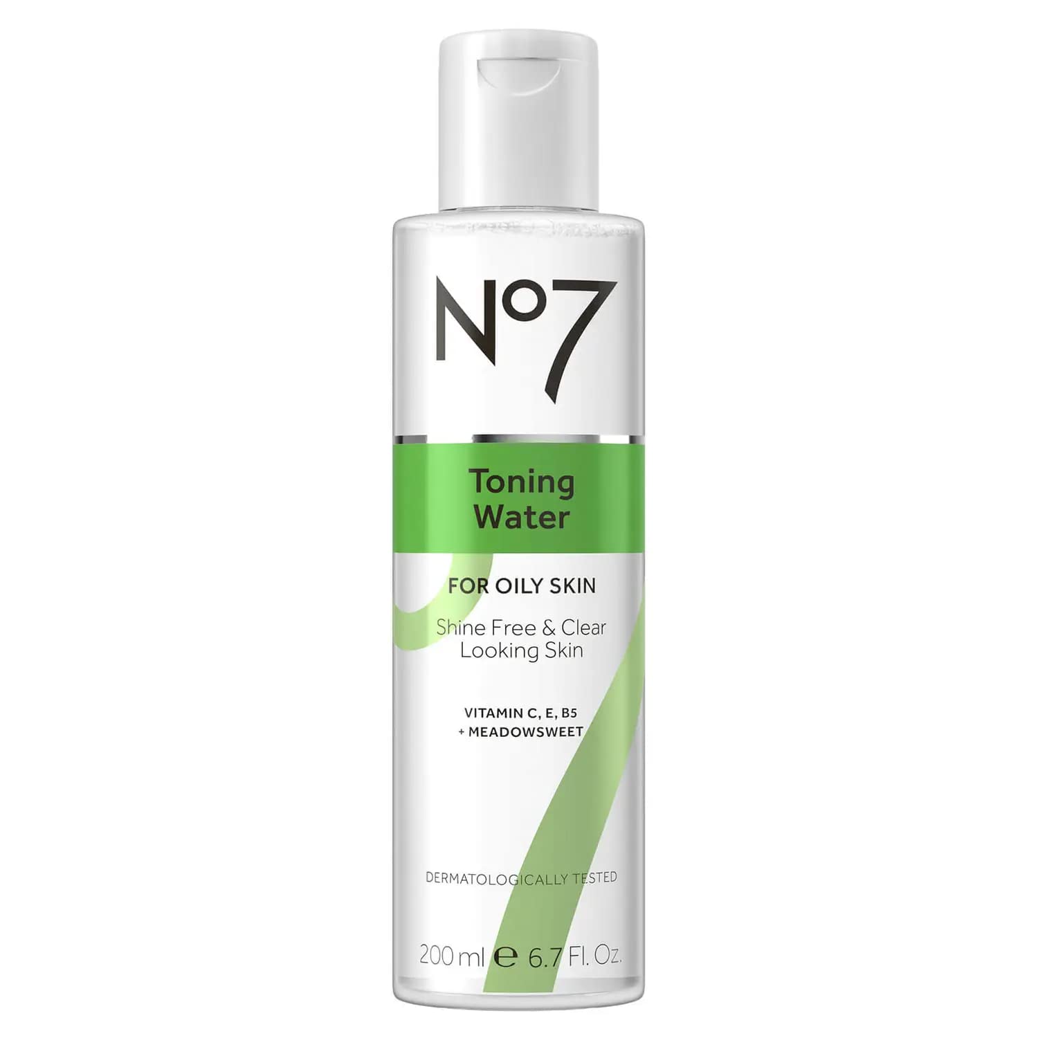 No7 Facial Toner Water bottle close-up showing pore-minimizing hydration