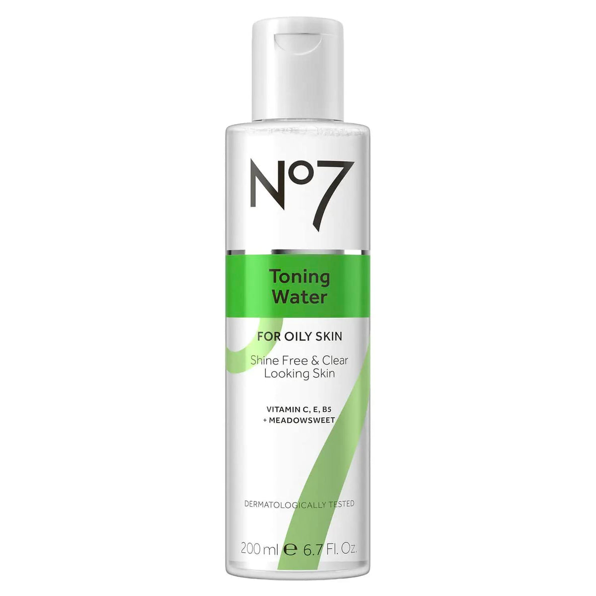 No7 Facial Toner Water bottle close-up showing pore-minimizing hydration