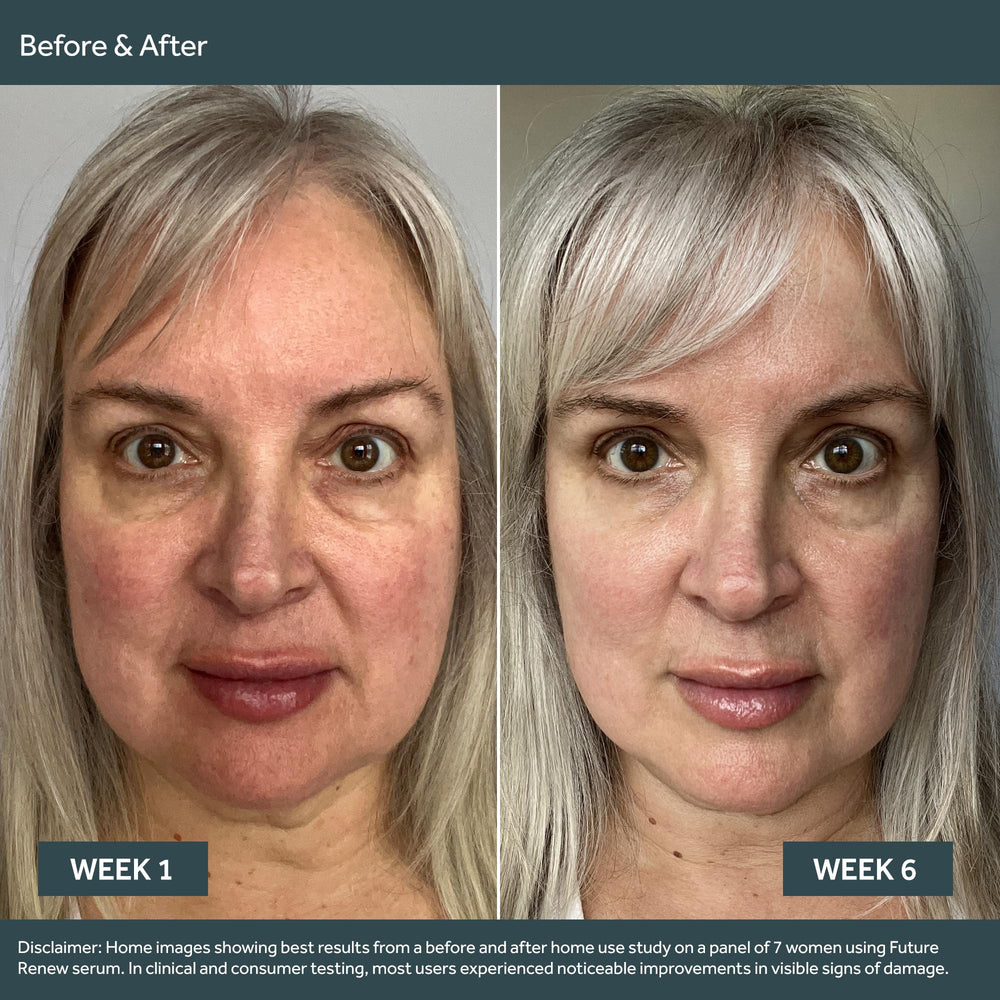 No7 Future Renew serum used under makeup for a smooth base
