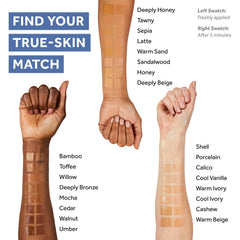 No7 foundation bottle highlighting hydrating dewy finish