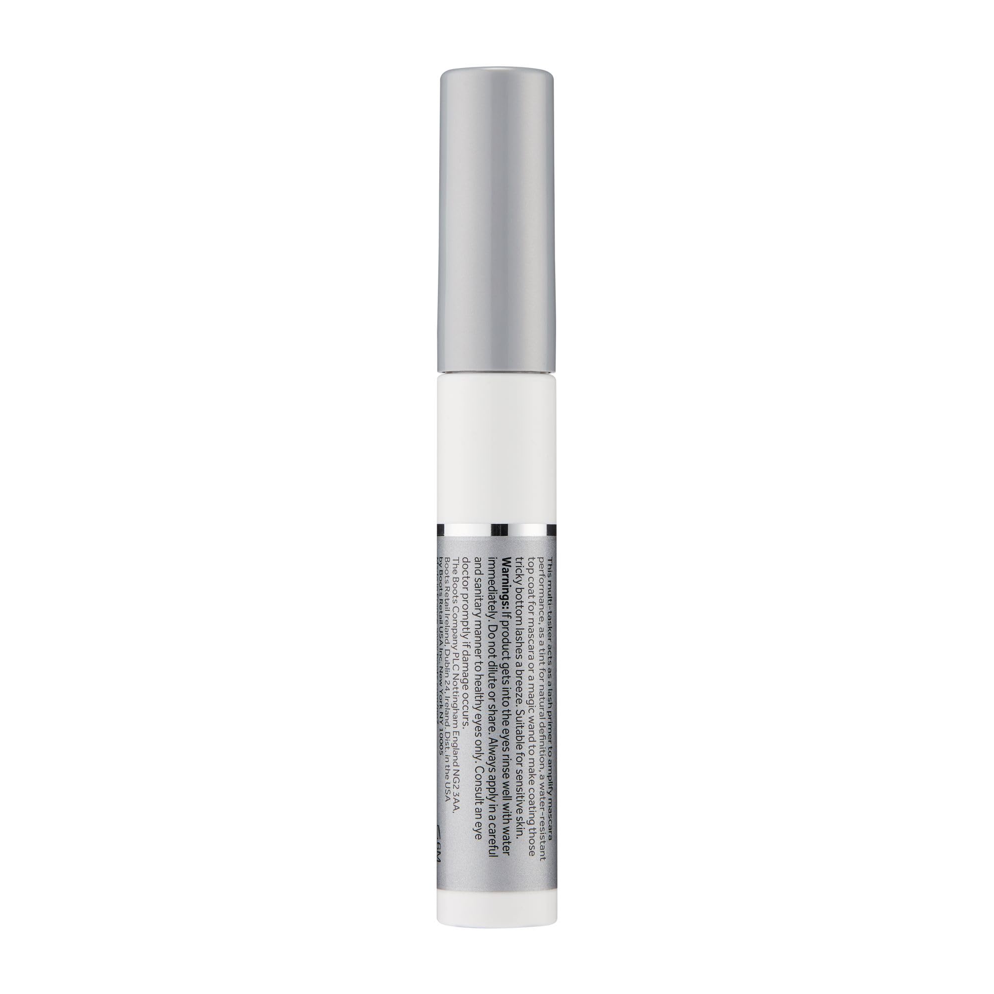 Top lashes with No7 Lash Impact Primer tint for deeper color.