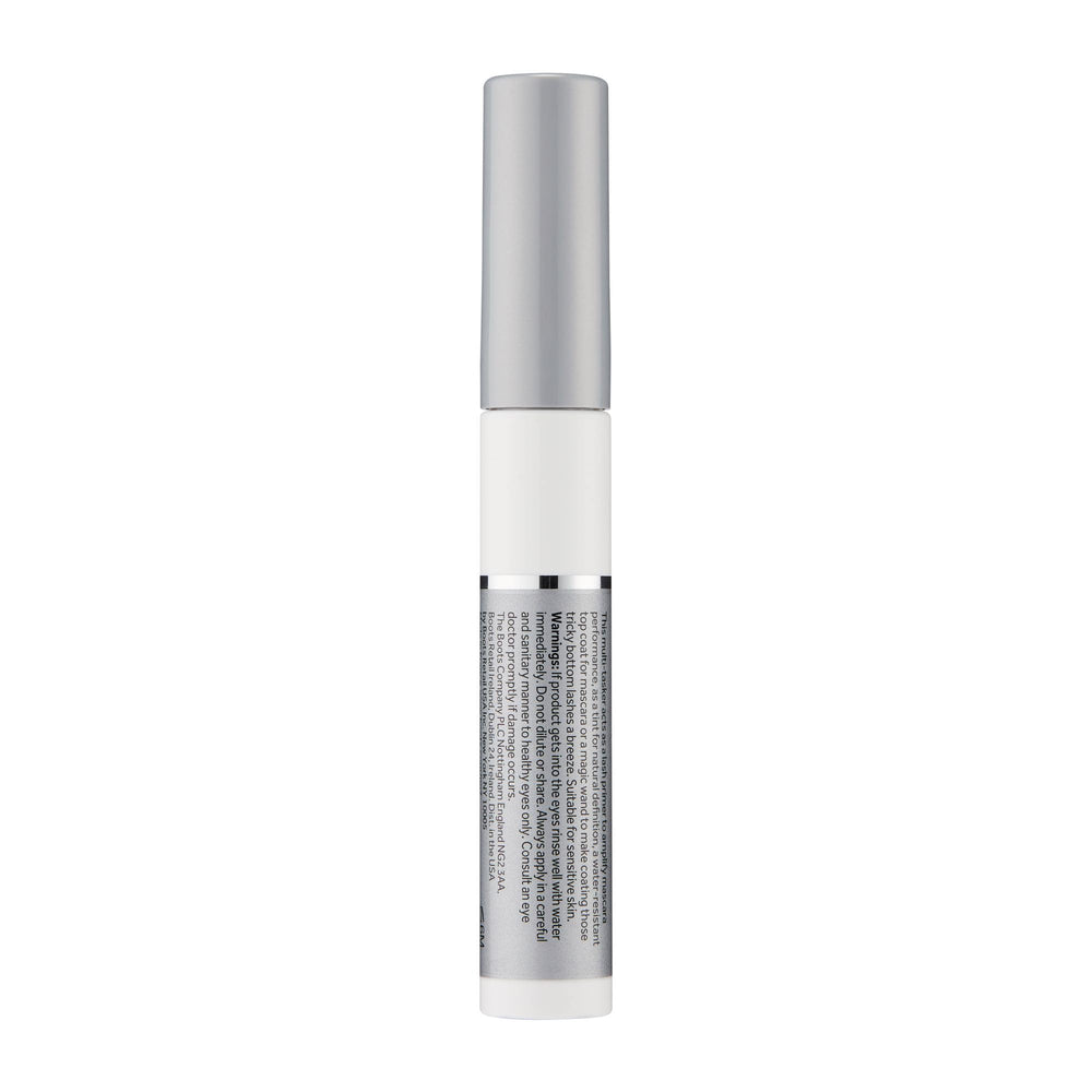 Top lashes with No7 Lash Impact Primer tint for deeper color.
