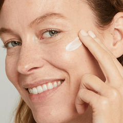 No7 Lift and Luminate bottle highlights hyaluronic acid and hibiscus for plump hydration.