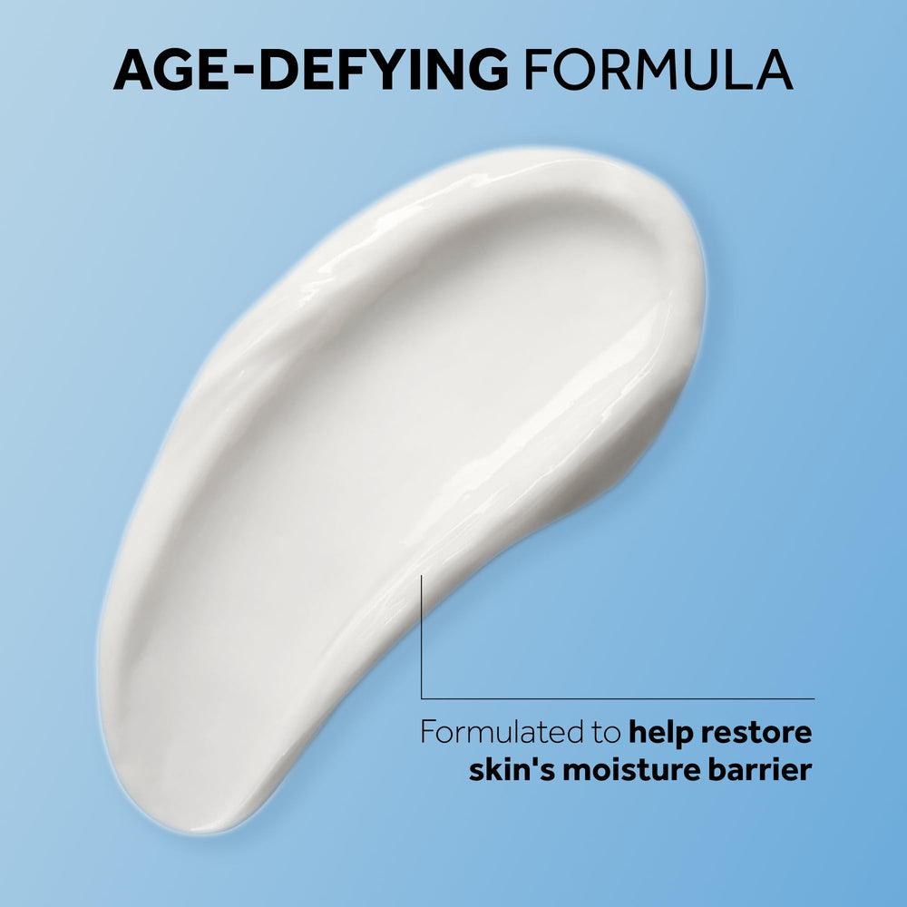 No7 Lift and Luminate pump bottle demonstrates easy evening application.