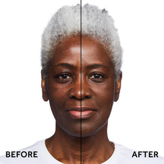 No7 Lift & Luminate dewy finish enhances radiance and evenness.