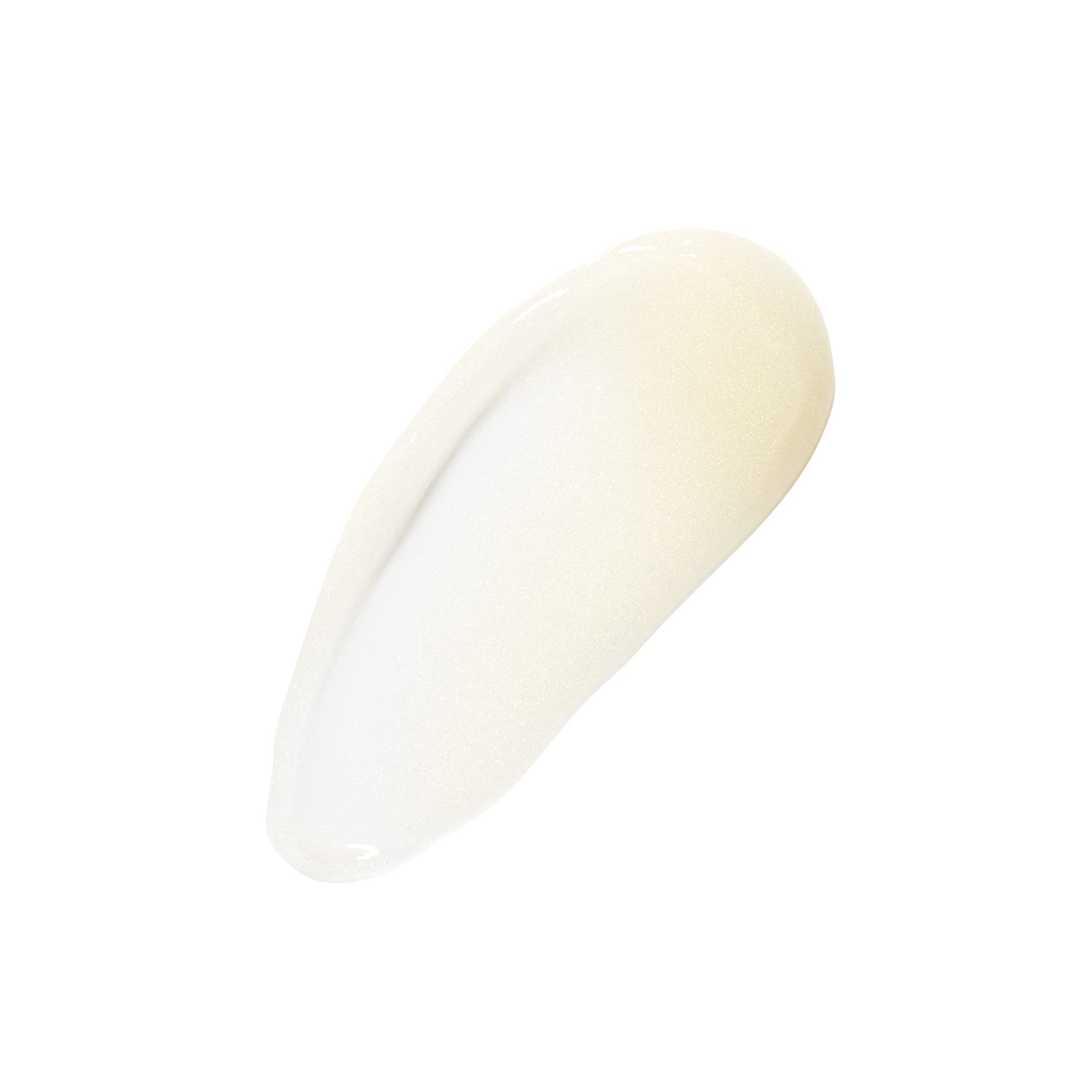 No7 Lift Luminate Primer texture close-up with a light-reflecting glow for smoother skin.