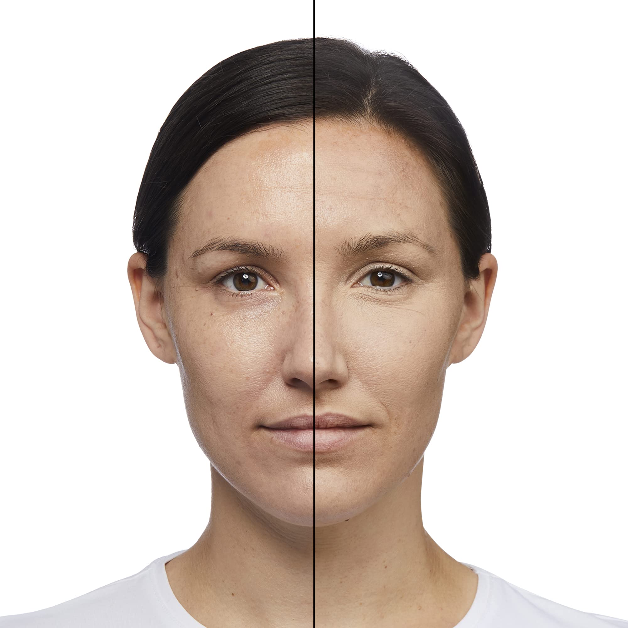 No7 Lift & Luminate Serum Concealer Light demonstrates seamless coverage.