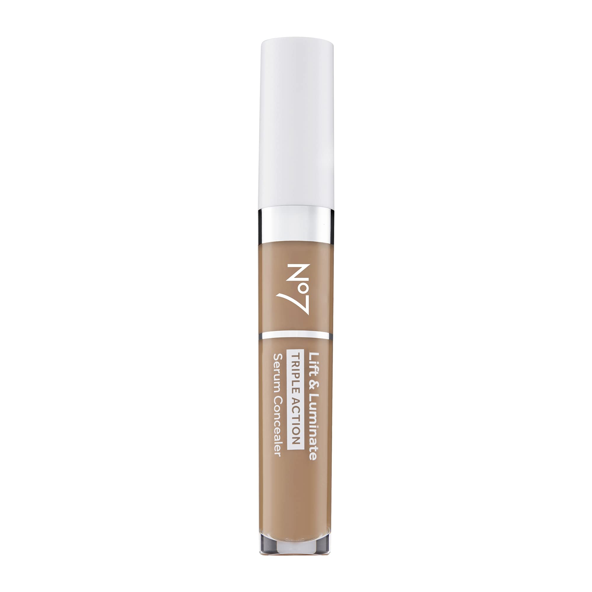 No7 Lift & Luminate concealer bottle-dispense for precise, smooth application.