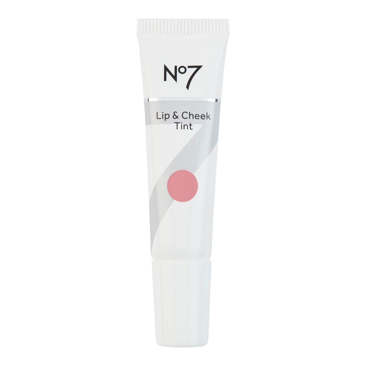 No7 Lip and Cheek Tint Dusk Pink tube for on the go rosy lips and natural cheeks