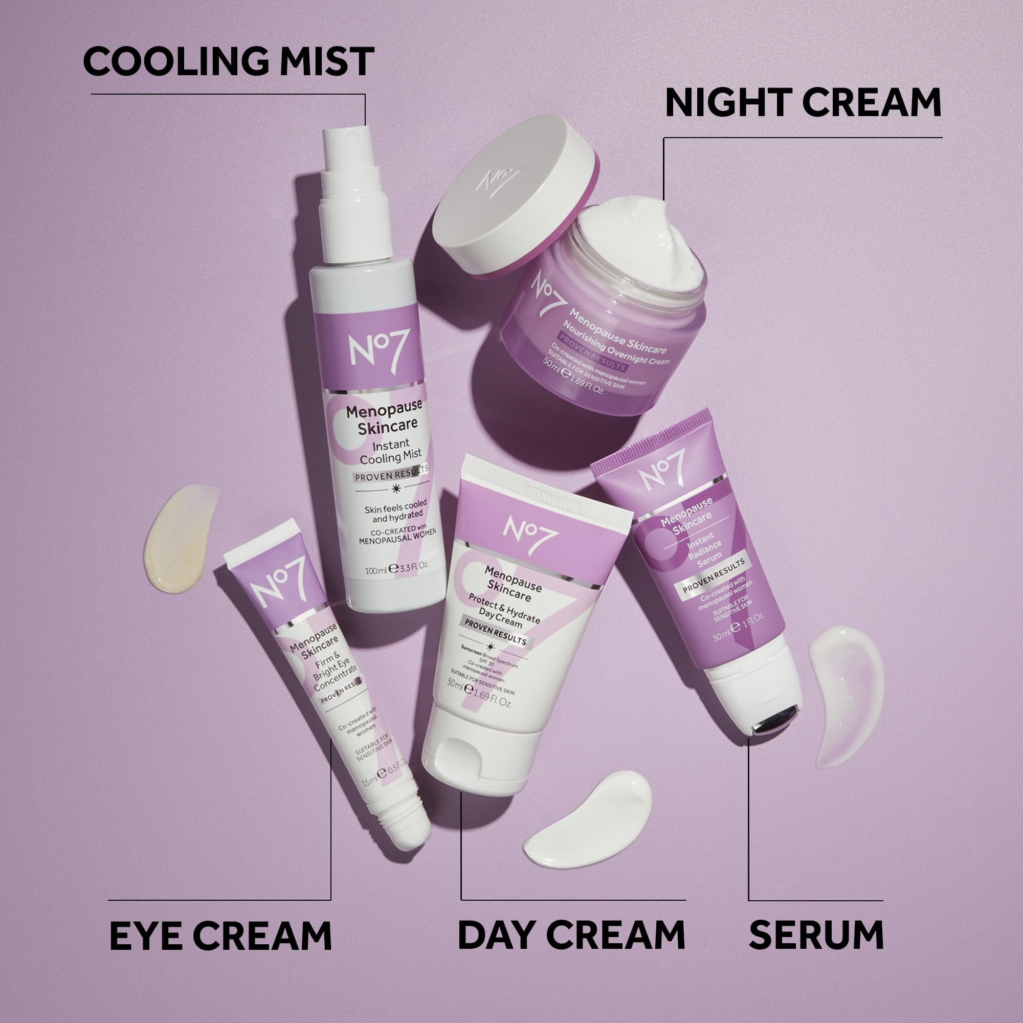 No7 menopause eye concentrate cooling roller feature for refreshed eyes