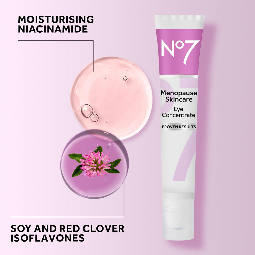 No7 menopause eye concentrate wrinkles focus suggesting firmer eye contour