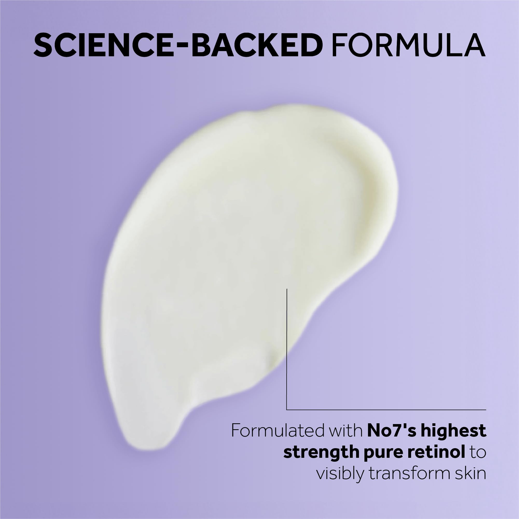 Closeup of No7 Niacinamide formula for skin balance