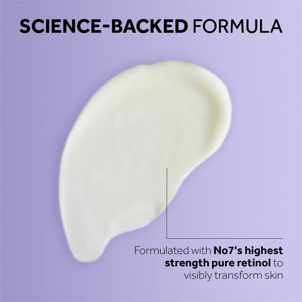 Closeup of No7 Niacinamide formula for skin balance