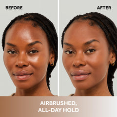 No7 Pro Artist Pressed Setting Powder applies smoothly with a brush for a shine-free finish.