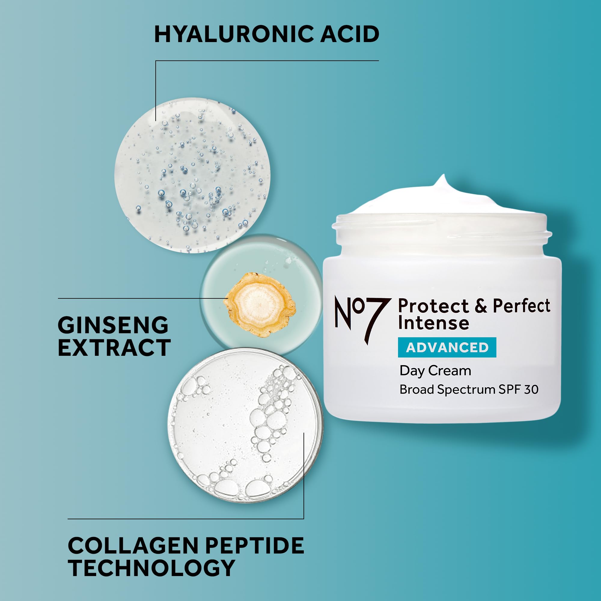 No7 Protect & Perfect Day Cream applied to face and neck for even coverage