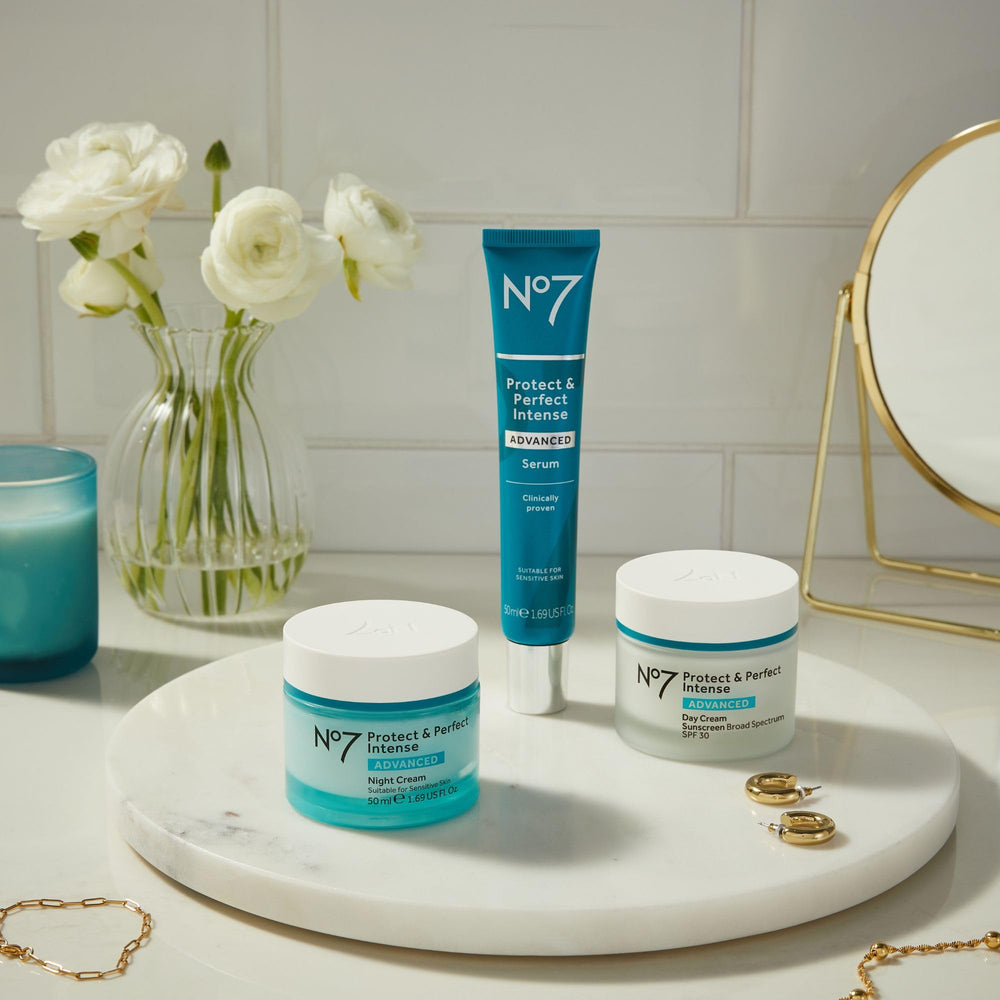 No7 Protect & Perfect Day Cream luxurious packaging elevates daily skincare ritual