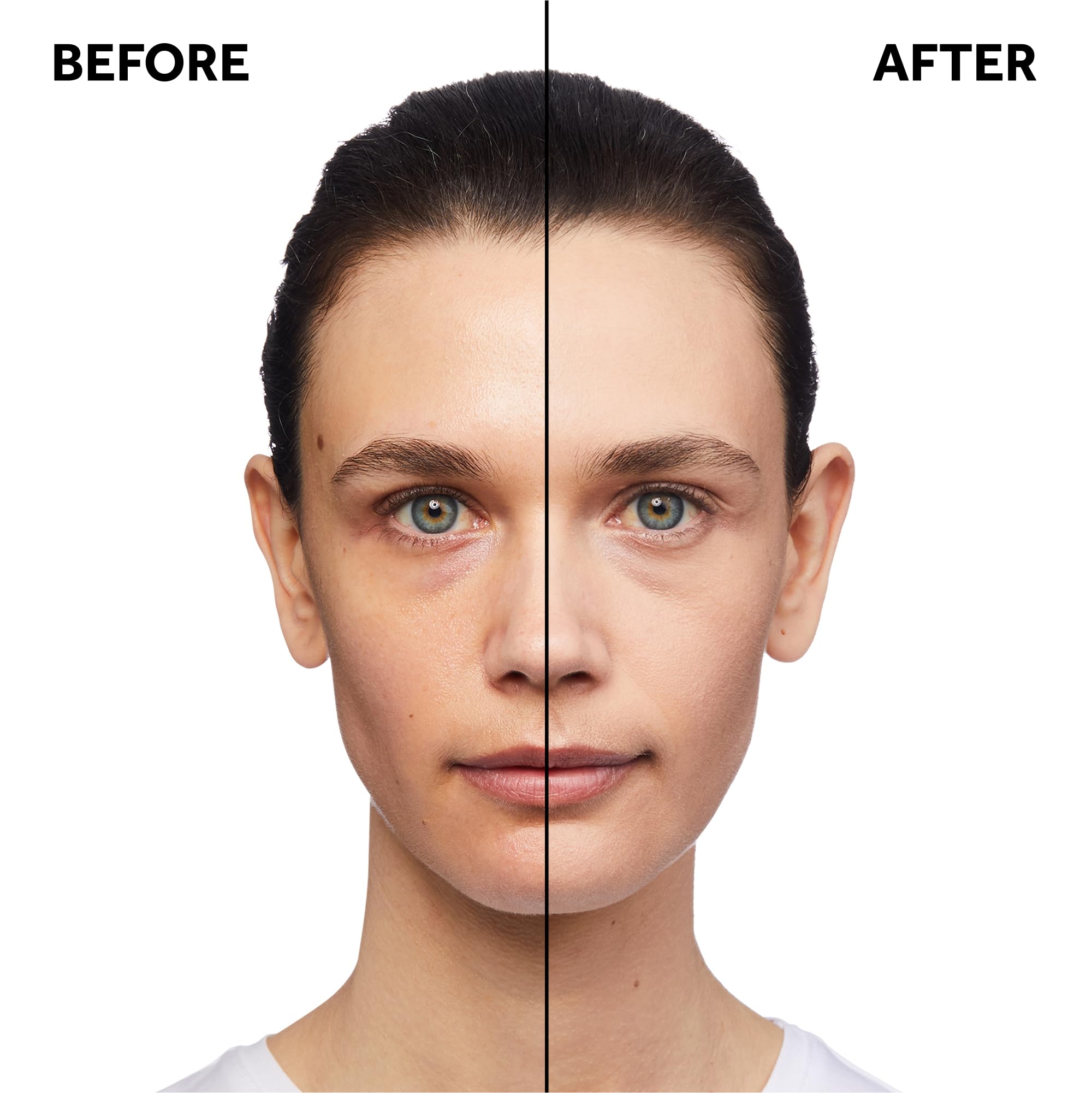 Creamy texture is being applied for smooth, buildable coverage.
