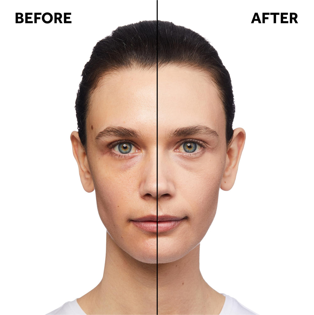 Creamy texture is being applied for smooth, buildable coverage.