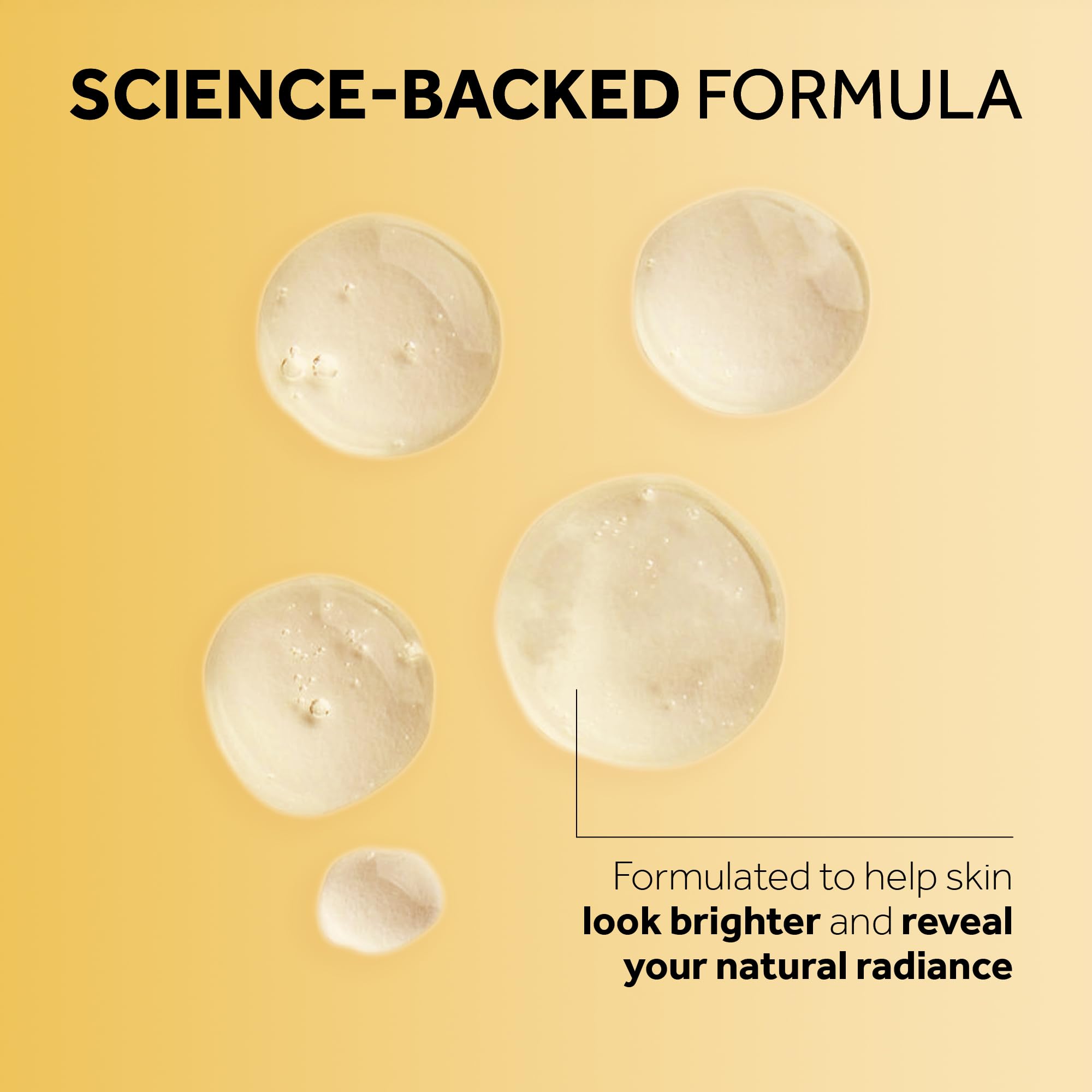 No7 Radiance+ serum absorbing into the skin for quick feel.