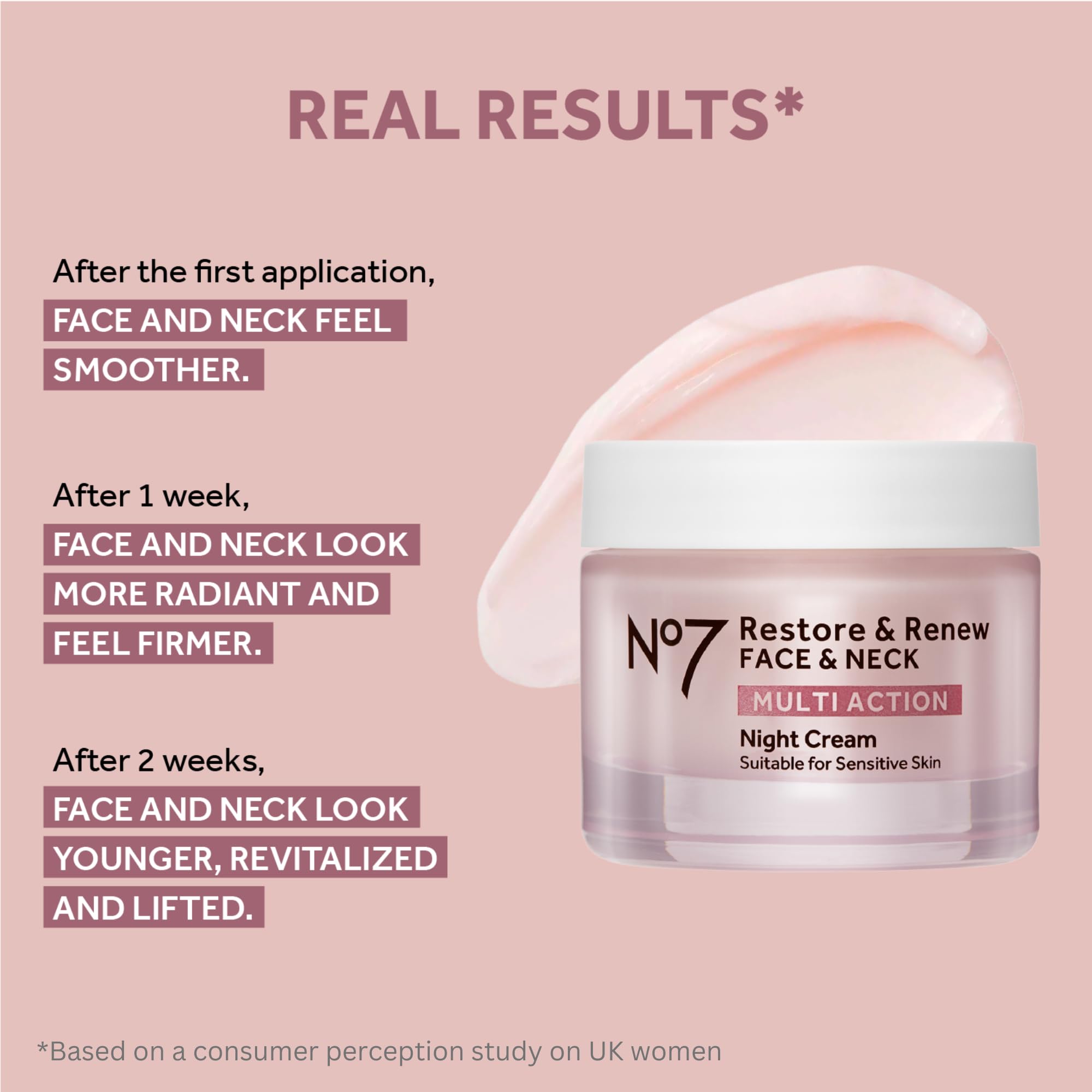 No7 Restore and Renew with collagen peptides highlights a peptide-rich blend for skin resilience.