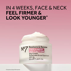 No7 Restore and Renew Neck Serum supports the neckline with targeted hydration.