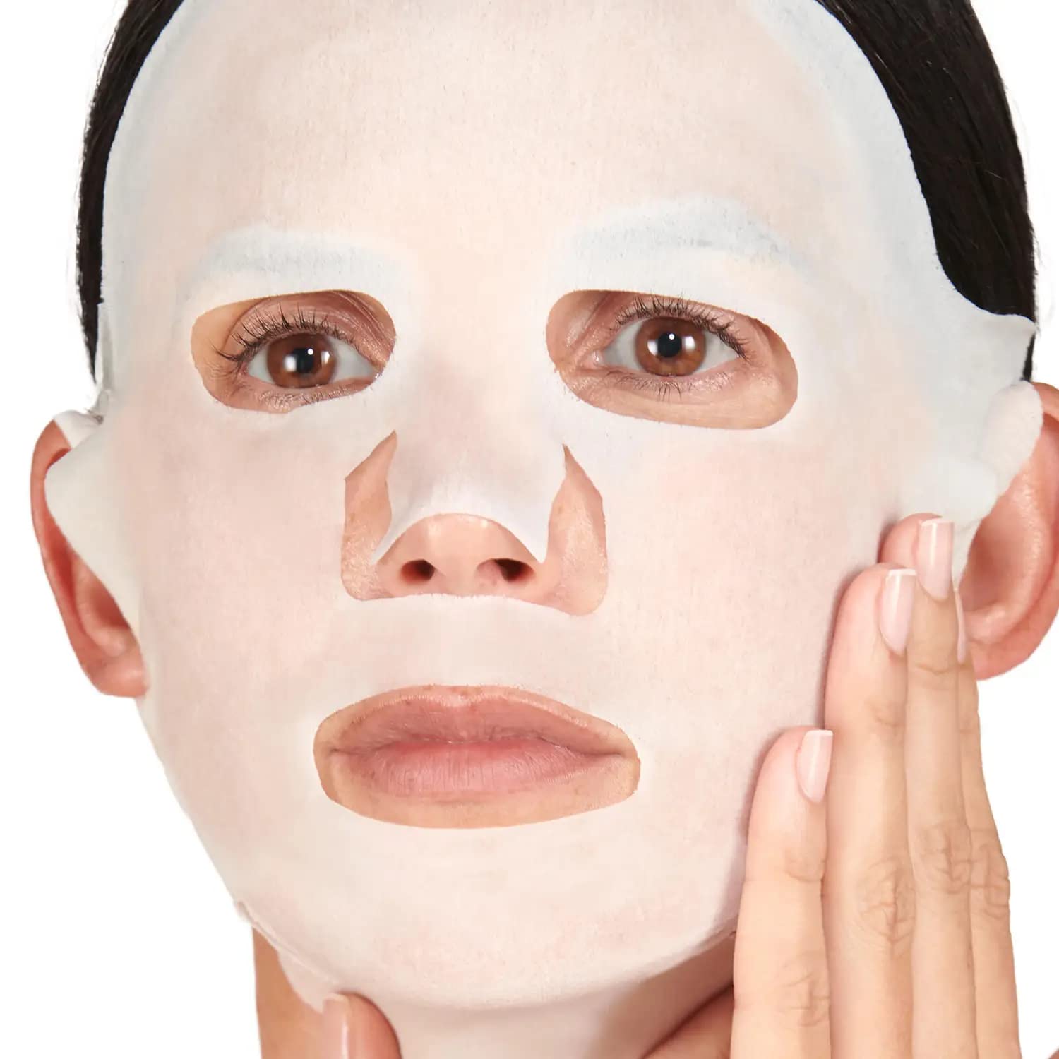 Hydrating No7 Restore and Renew sheet mask for soothing relief.
