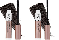 No7 Stay Perfect Mascara tubing technology wraps lashes for smudge-free definition.