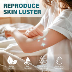 NOBA Keloid Bump Removal cream on skin provides smooth absorption