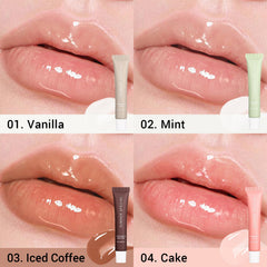 Nobeka Lip Butter Mint clear gloss for a refreshing lip touch