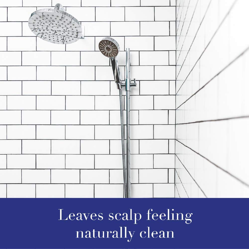 Noble Formula shampoo with pump bottle designed for convenient everyday washing.