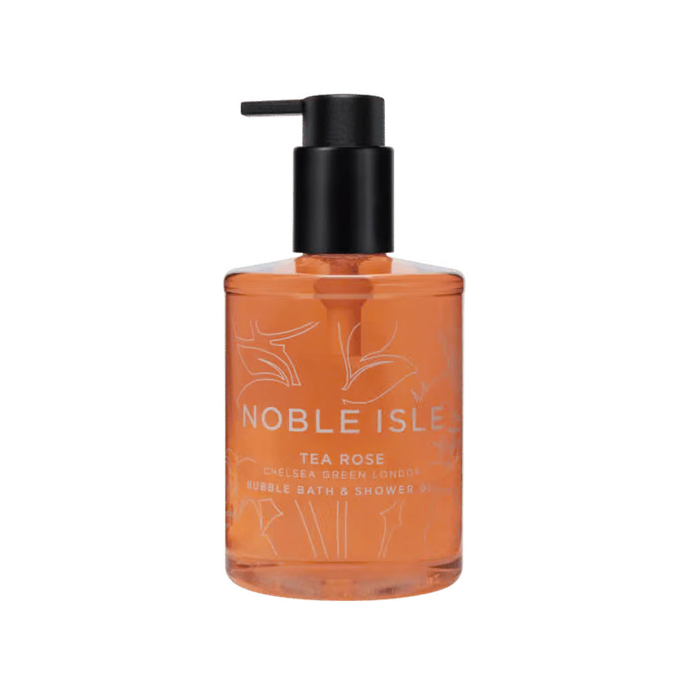 Noble Isle Tea Rose bottle shows premium fragrance for daily refreshment