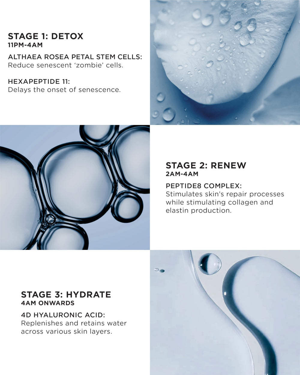 Noble Panacea Peptide8 Night Serum packaging shows premium nightly care.