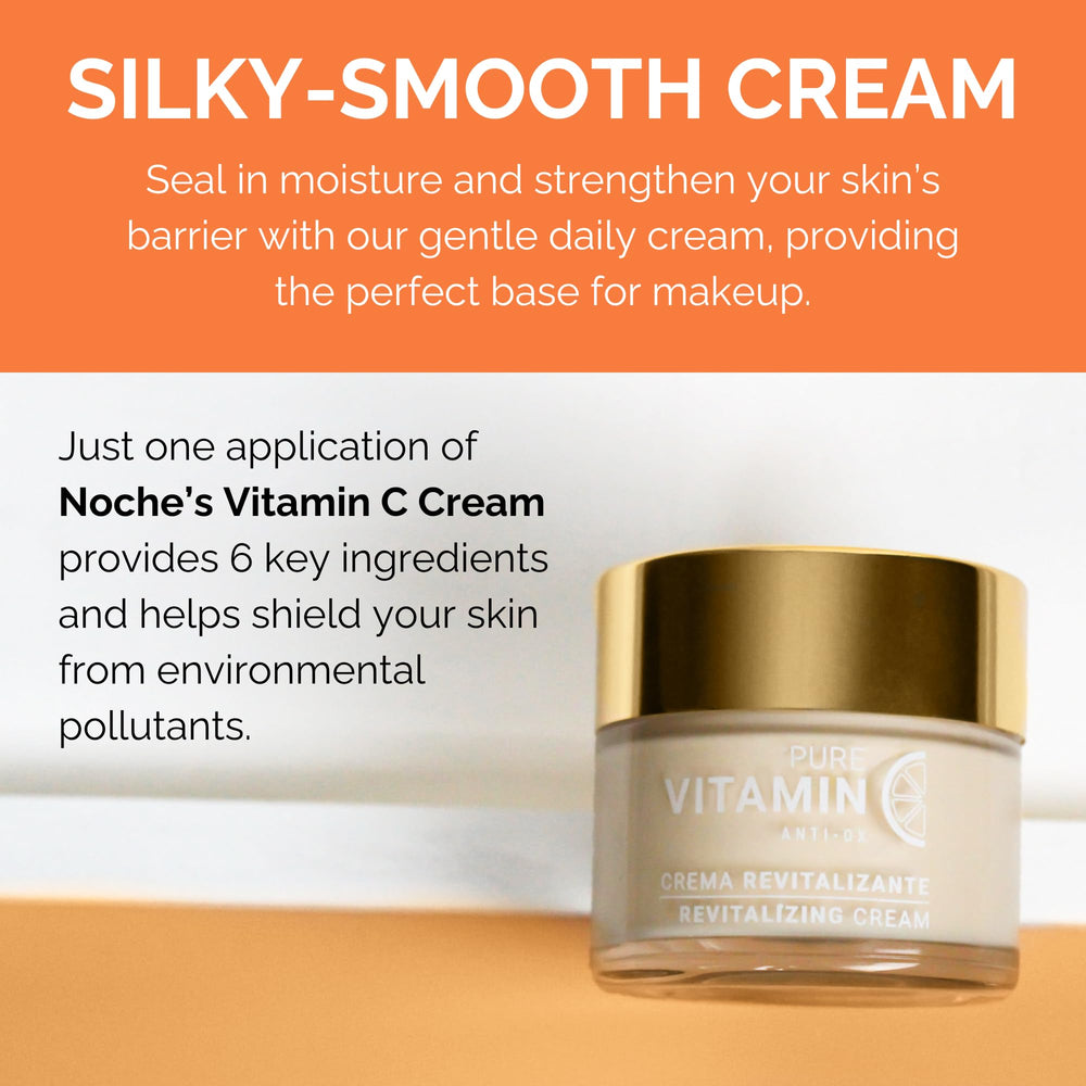 Noche Y Dia daily skincare routine core for smooth makeup prep.
