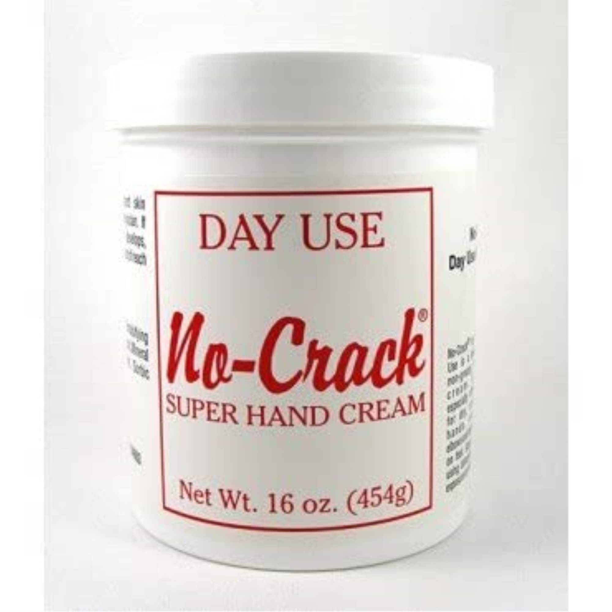 No Crack scented Day Use Cream 16oz texture close-up highlights smooth, non-greasy formula