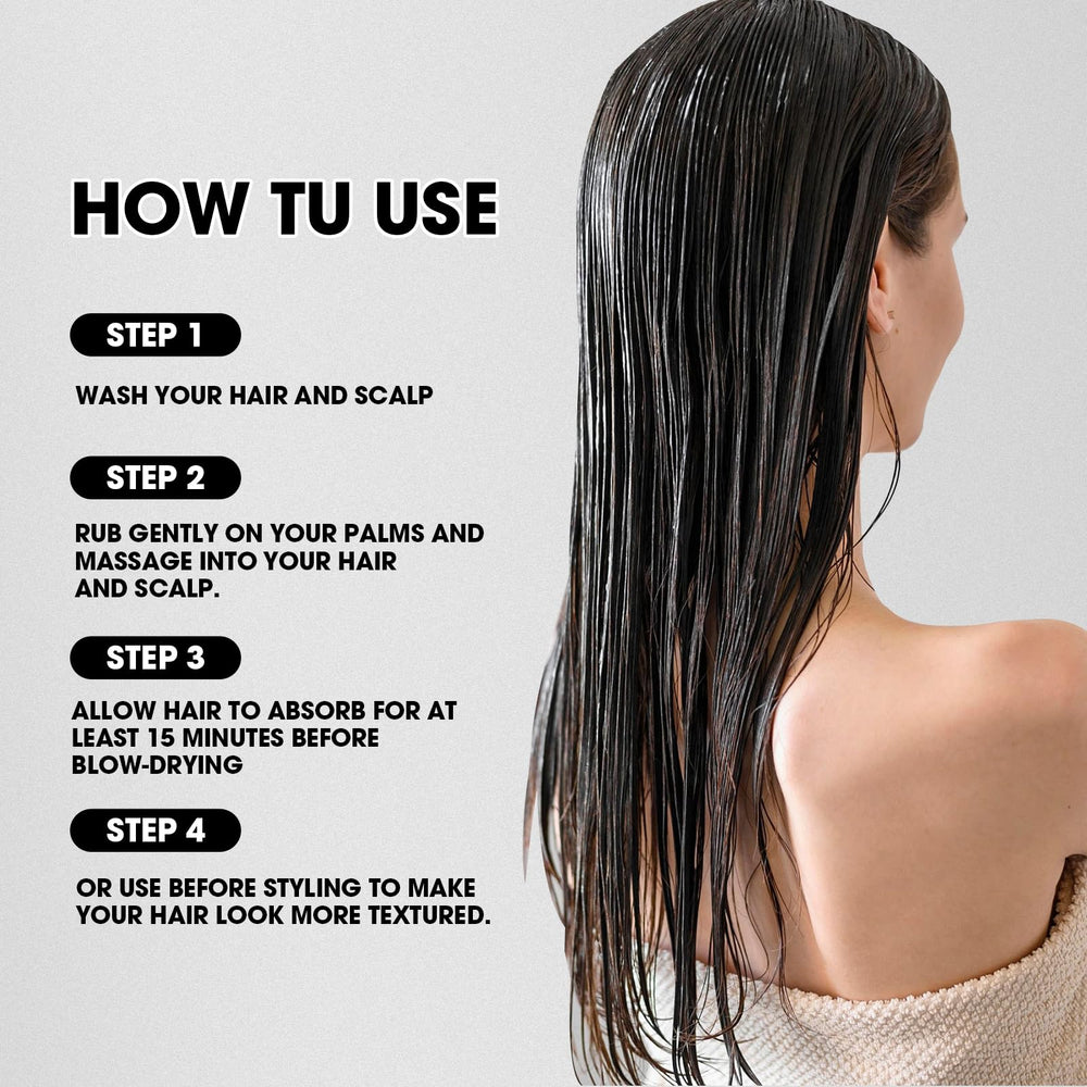 Nodfens Super Milk Conditioning Hair Primer frizz control for straight or wavy styles.