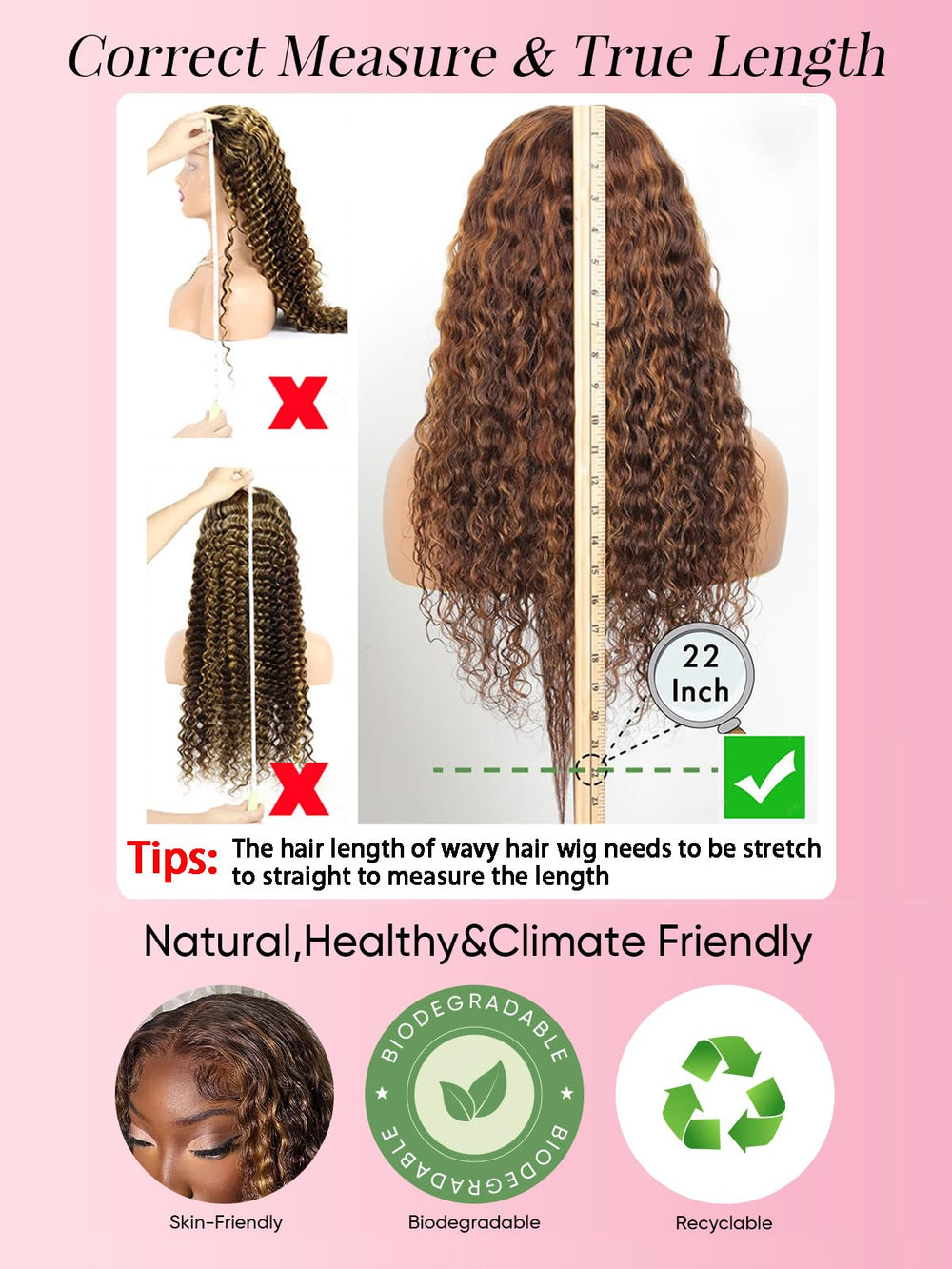 NOELLA honey blonde ombre lace front wig 30-inch length for dramatic styling