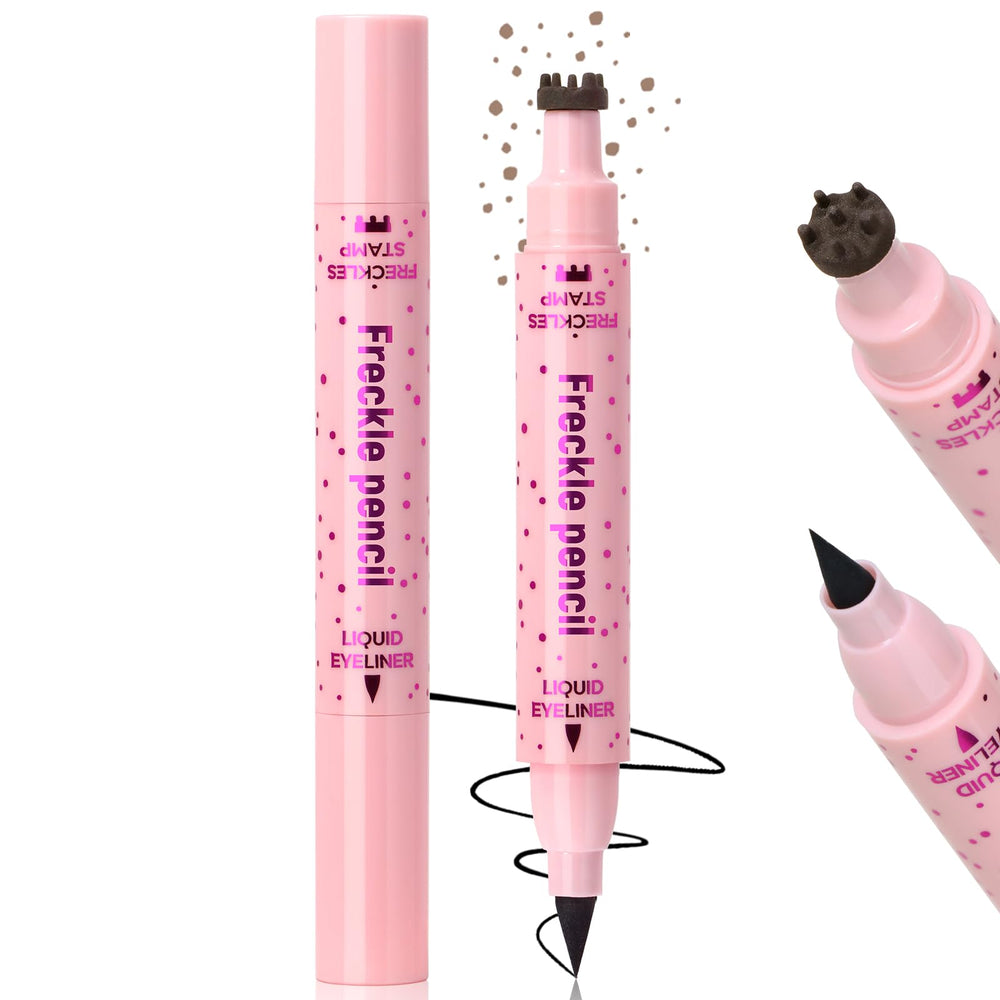 Noerrors freckle stamp with soft silicone creates natural freckles quickly for everyday looks