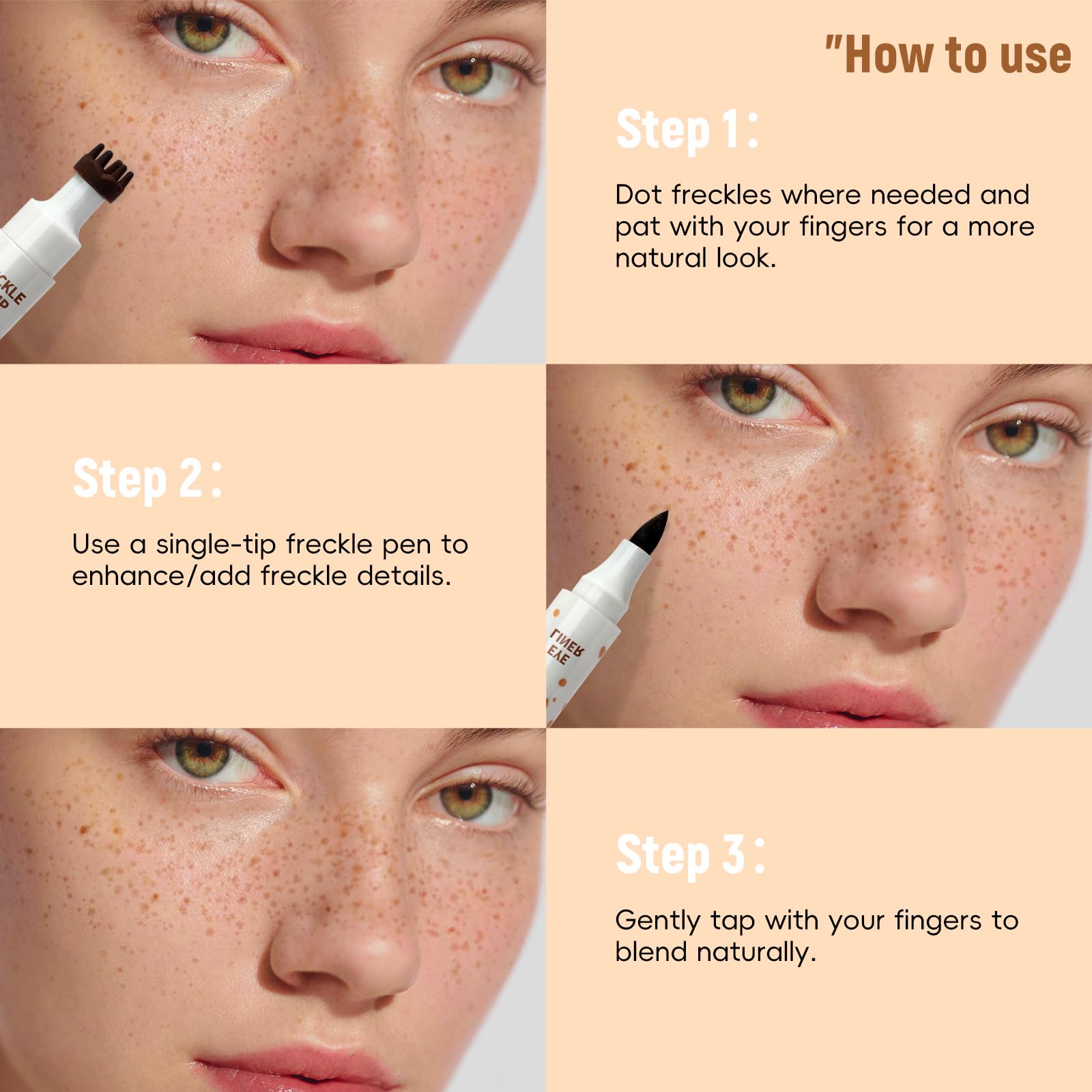 Noerrors skin test and usage guide for safe, blended results.