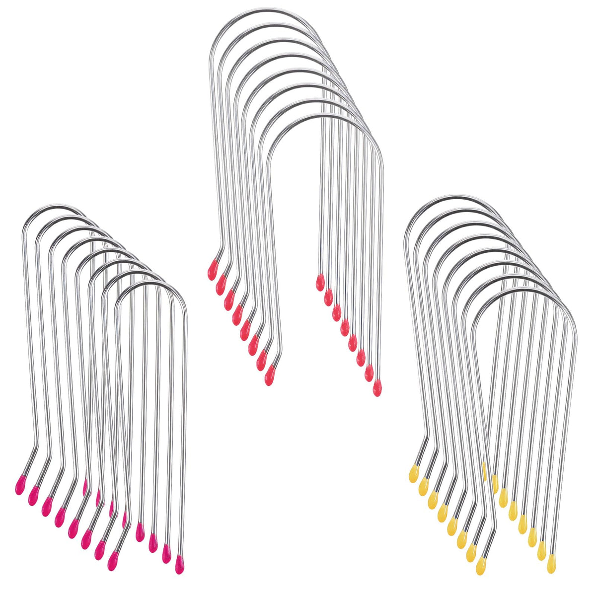 Nogeqi hot roller clips close-up showing heat-safe, durable design for steady styling