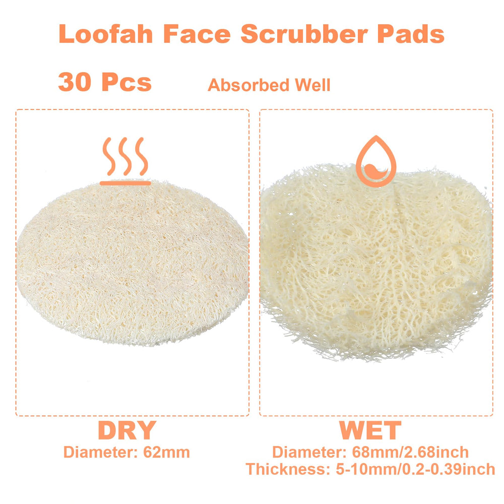 Nogeqi loofah pad ideal for post workout refresh and cleansing.